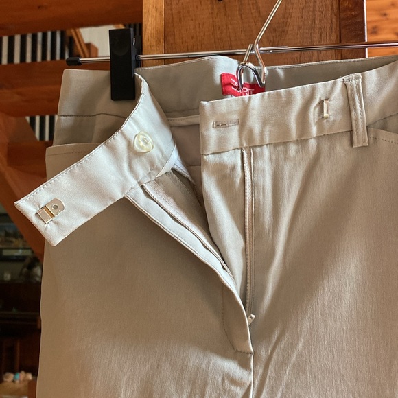 NWT Vintage Esprit Pants size 3/4 in Light Khaki - Picture 3 of 5